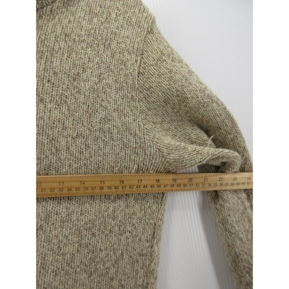 VGT Eastern Mountain Sports Sweater Small Fisherman EMS Wool 80s USA - Picture 5 of 10